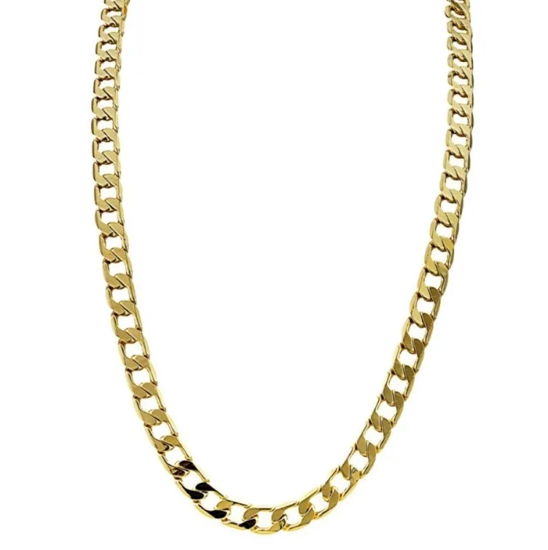 6mm Gold Filled Bonded Cuban Curb Chain 16/20/24 Inches