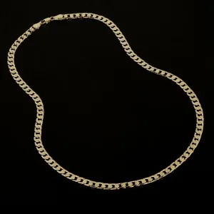 6mm Gold Filled Bonded Cuban Curb Chain 16/20/24 Inches