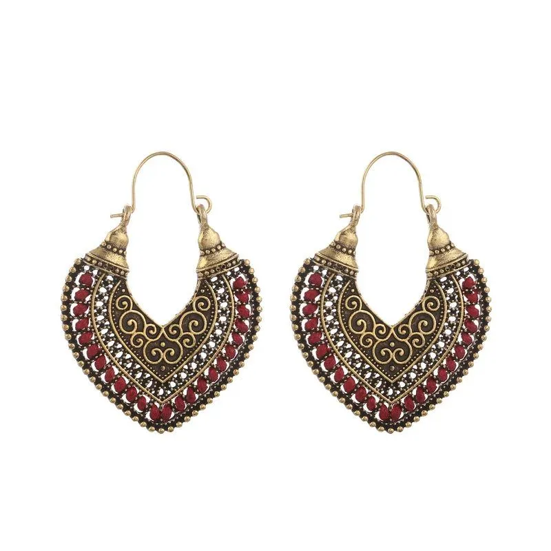 Bohemian Heartbeat Earrings