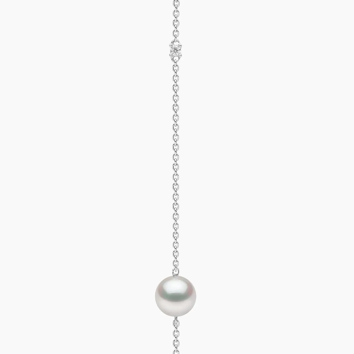 Classic 18K Gold Akoya Pearl Necklace