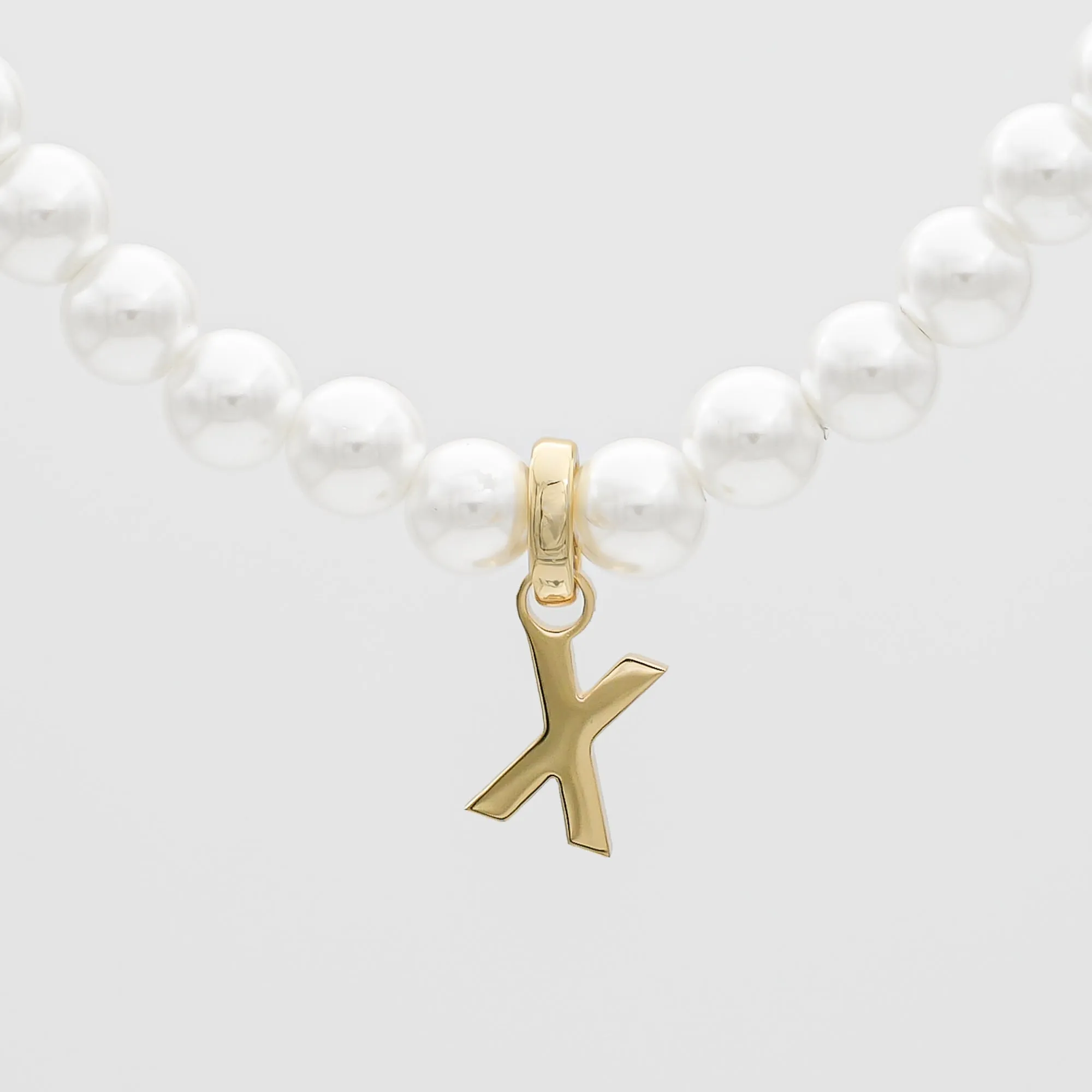 Classic Pearl Initial Bracelet