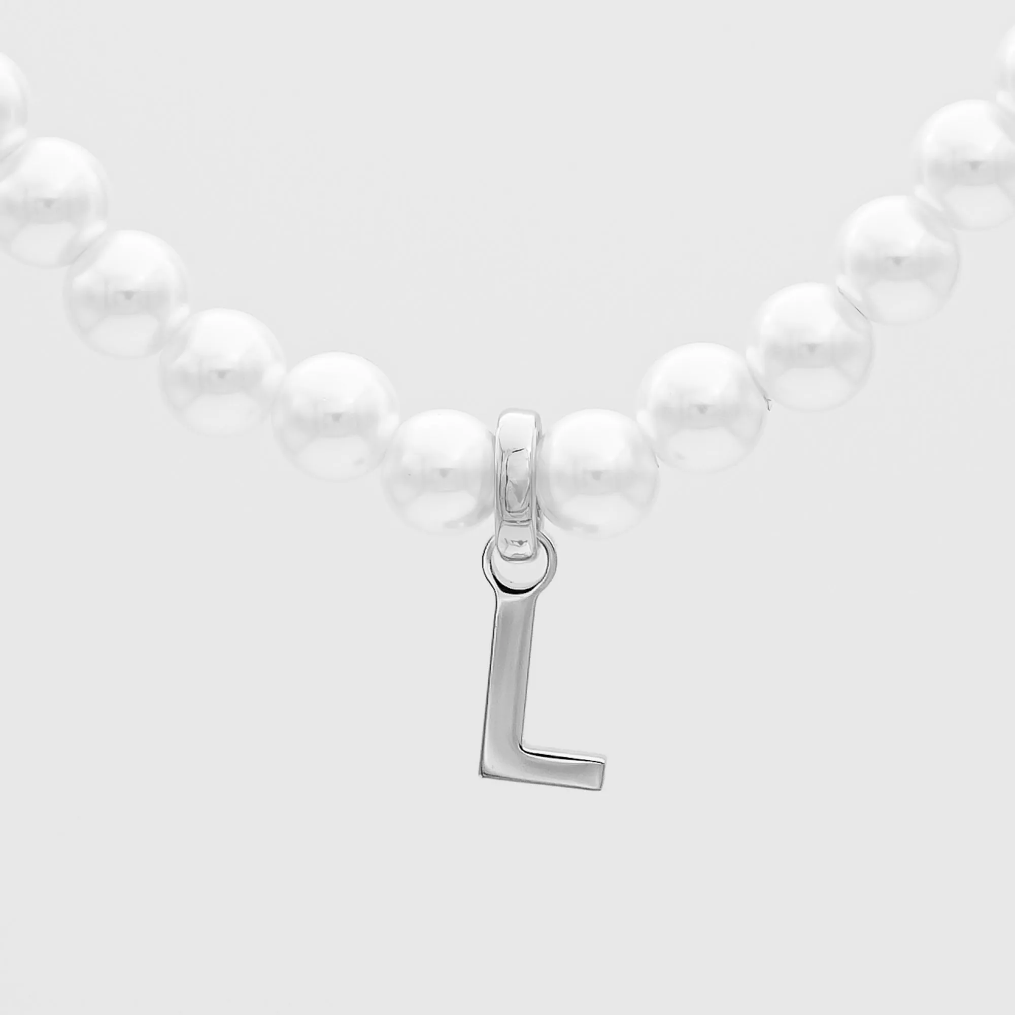 Classic Pearl Initial Bracelet