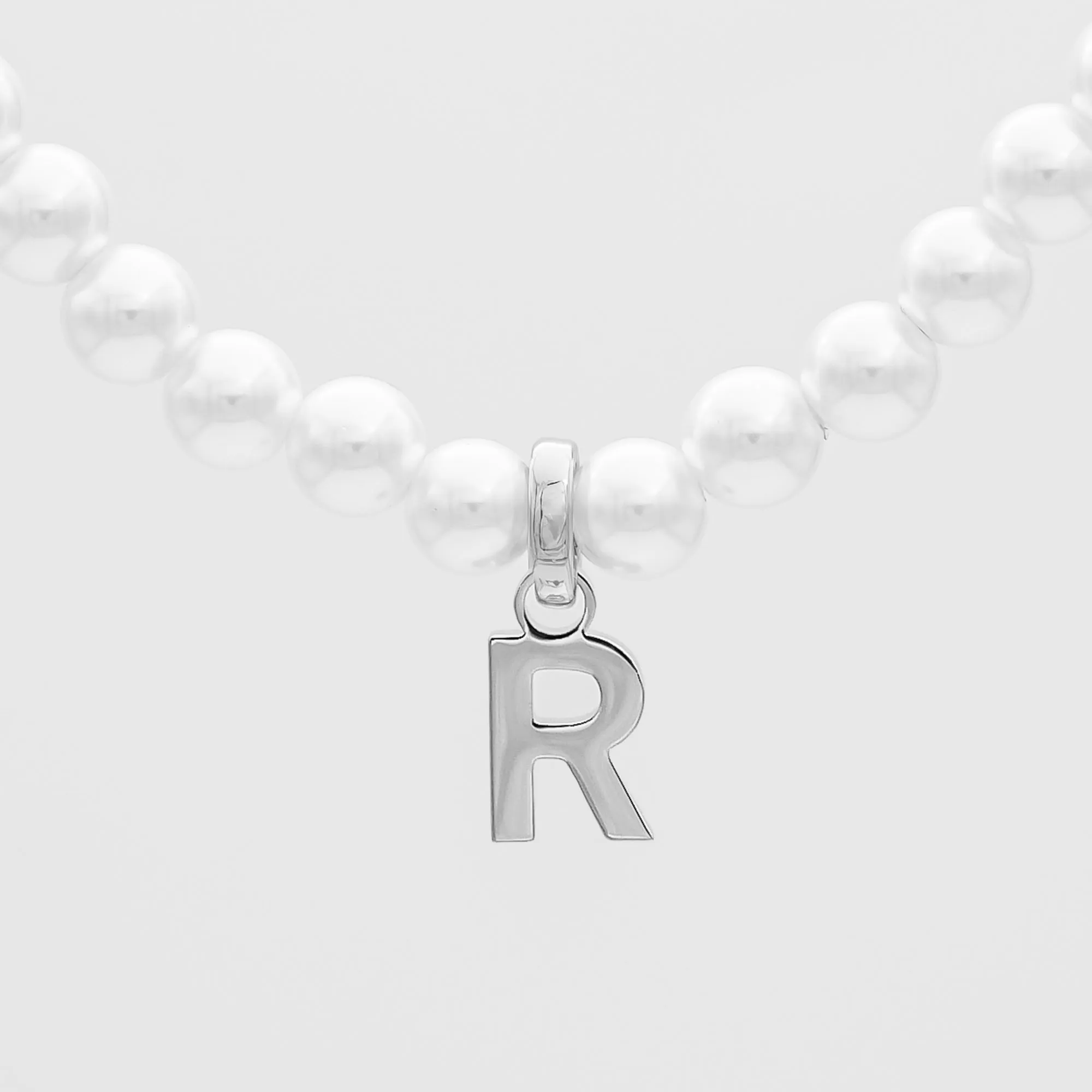 Classic Pearl Initial Bracelet