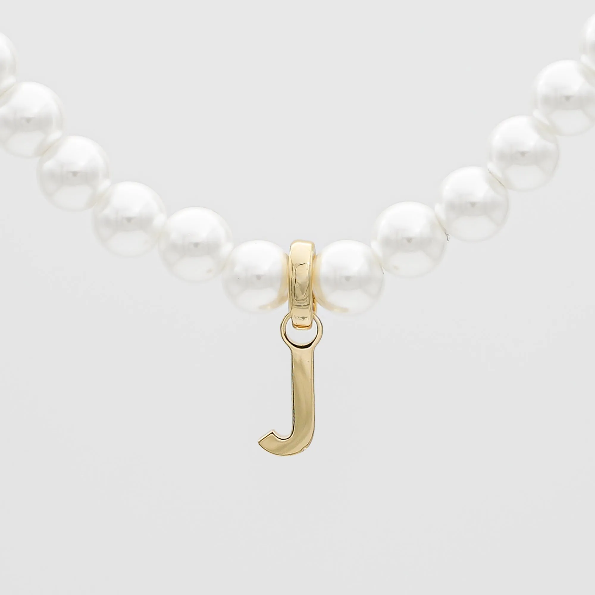 Classic Pearl Initial Bracelet