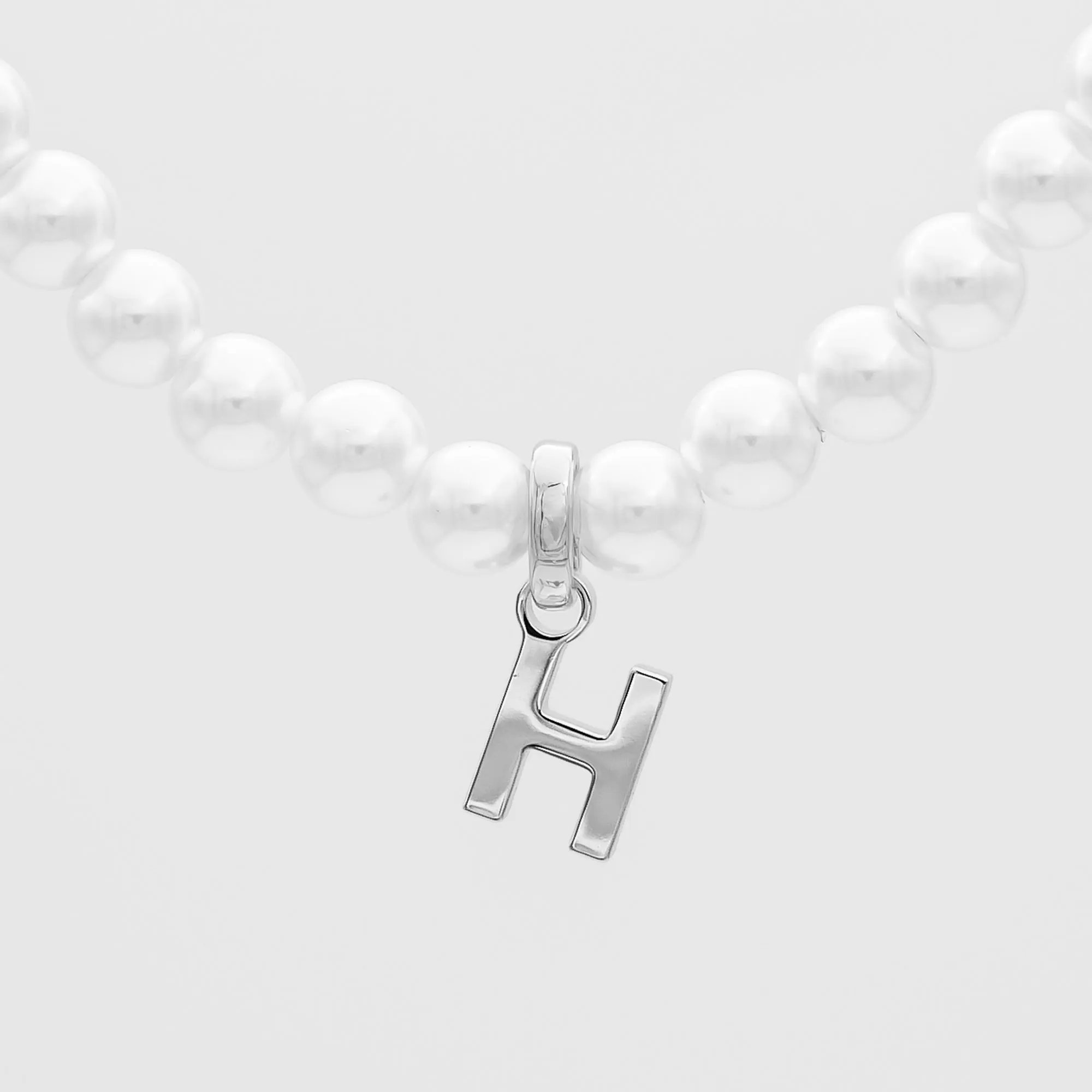 Classic Pearl Initial Bracelet