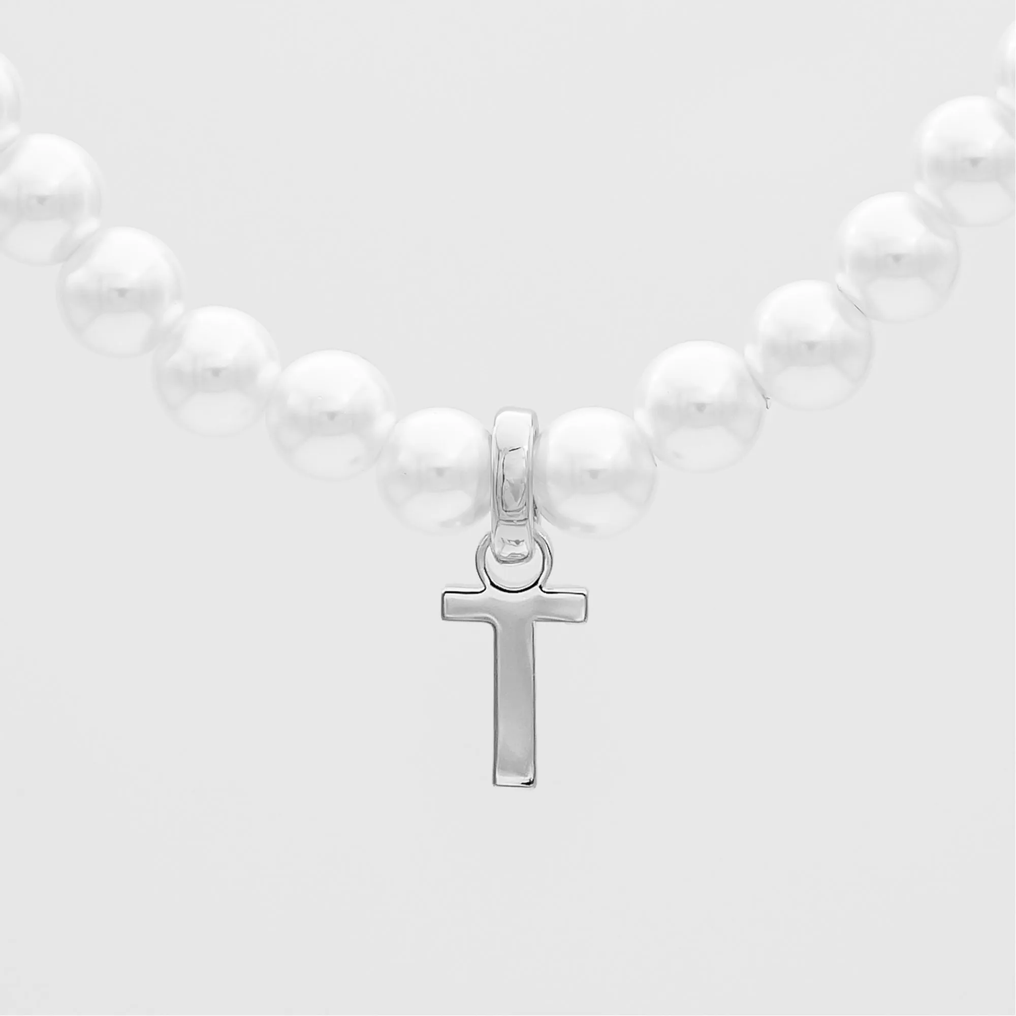 Classic Pearl Initial Bracelet