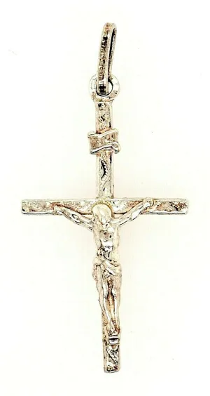 Easter Promotion: Exquisite Silver Crucifix Pendant - A Profound Symbol of Faith