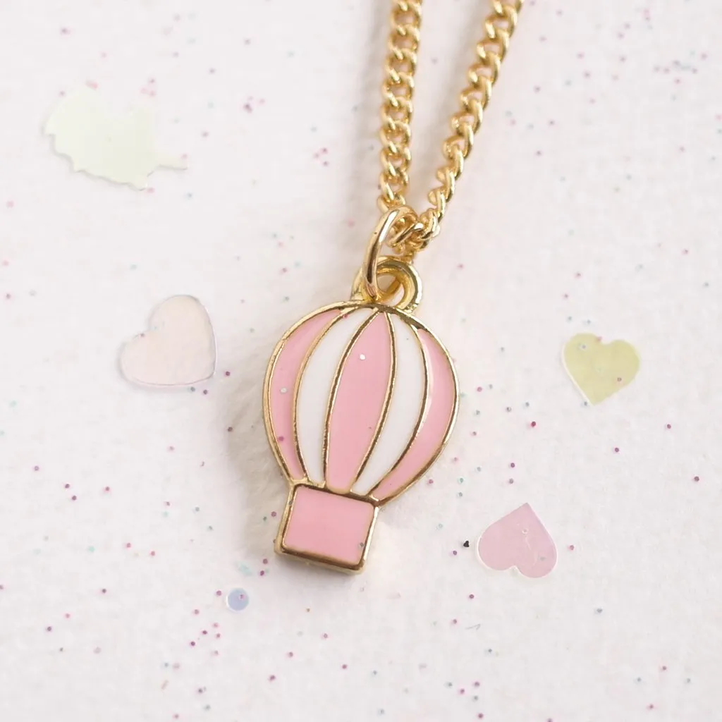 Hot Air Balloon Necklace