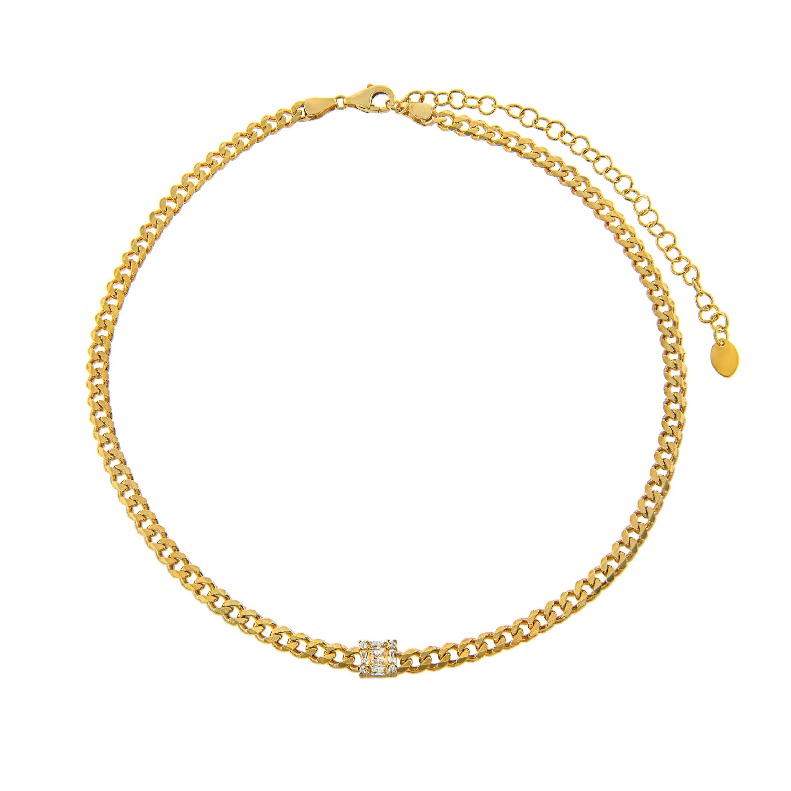 Leyla Cuban Link Choker