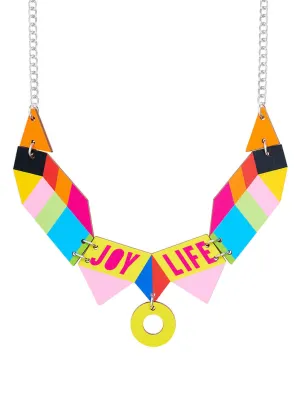 LOVE LETTERS Statement Necklace