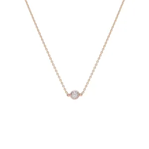 Mana Necklace - Rose Gold and Diamond