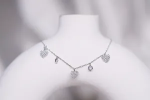 Mini heart silver