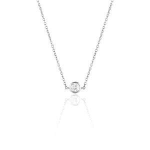 One Diamond Necklace