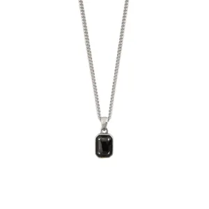 Silver Black Blush Necklace - Limited Edition