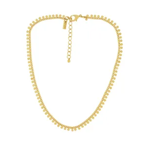 Theia Multi Dot Necklace Gold Plating