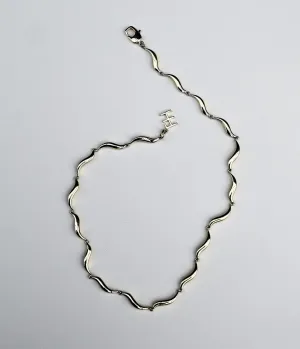 WAVE CHOKER- SILVER